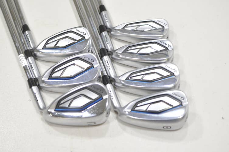 Ping G440 5-W, UW Iron Set Stiff Flex Right AWT 3.0 Steel #227907