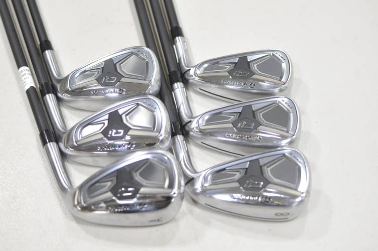 TaylorMade Qi Max 6-PW, AW Iron Set Senior Flex Right REAX 55g Graphite #228348