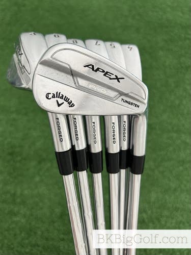 Callaway Apex Pro 21 Forged Iron Set 4-P / NS Pro Modus Tour 130 Extra Stiff