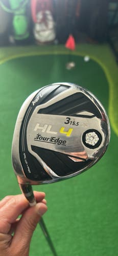 2019 Tour Edge Hot Launch 4 Left Hand Fairway Wood 3 Wood (Used)