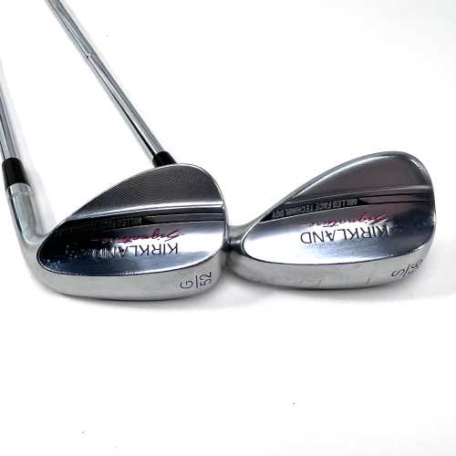 Kirkland Signature Wedge Set 52* | 56* True Temper Kirkland Wedge Steel Mens RH