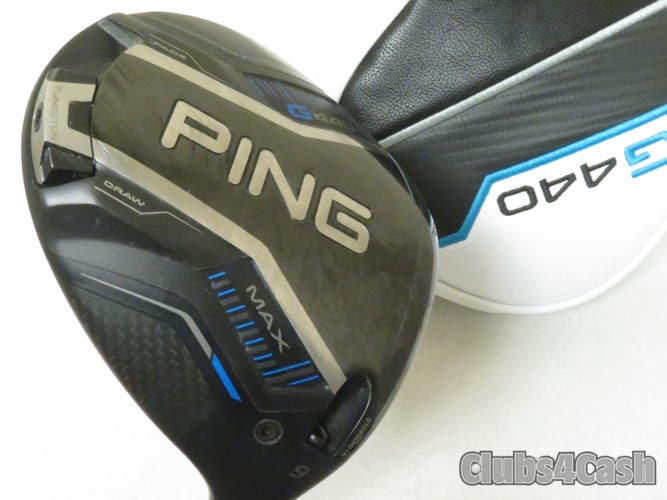 PING G440 Max Driver 9 Mitsubishi Tensei 1K Black 65 Stiff Flex +Cover