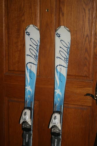 VOLKL All Mountain 142cm Skis with Marker Adjustable Bindings