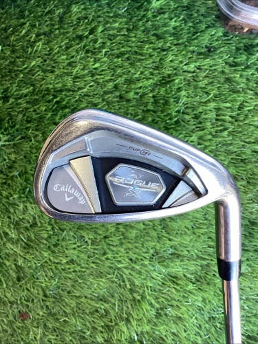 Callaway CF18 Rogue X Single 9 Iron With S300 Stiff Steel Shaft
