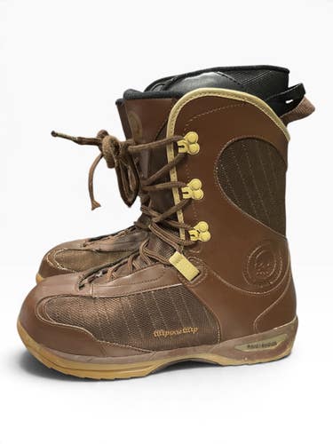 Used 5150 BOOTS Mens Snowboard Boots Brown Senior 8 11847-S000039907