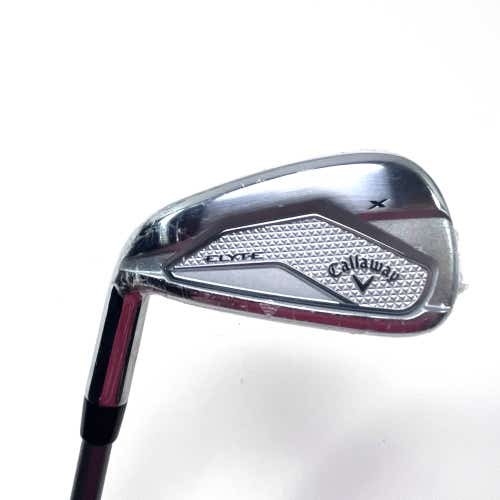 LEFTY Callaway Elyte X Single 7 Iron Project X Denali Blue 5.5 Regular LH NEW