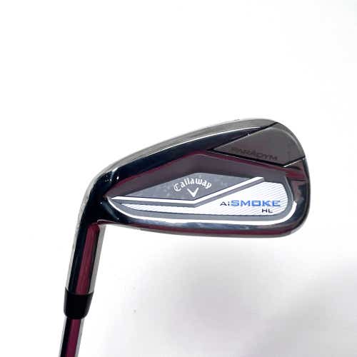LEFTY Callaway Paradym Ai Smoke HL 7 Iron True Temper Elevate MPH 85g Regular LH