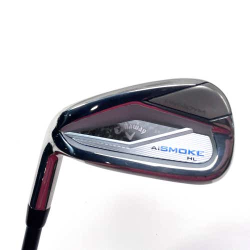 LEFTY Callaway Paradym Ai Smoke HL 7 Iron Project X Cypher Fifty 5.0 Senior LH