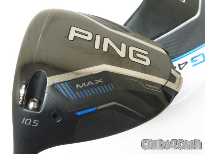 PING G440 MAX Driver 10.5 Denali Red 50g 6.0 Stiff +Cover .. LEFT  Near MINT