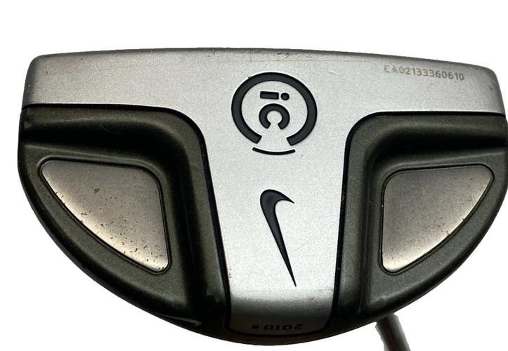 Nike Golf IC 2010 B Mallet Putter RH Green Steel Shaft 35" New Midsize Grip