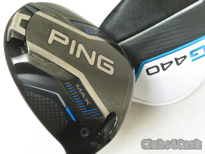 PING G440 MAX Driver 10.5 Alta CB 50 Blue Stiff Flex +Cover .. Clean