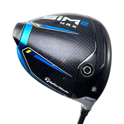 TaylorMade SIM2 MAX Driver 10.5* HZRDUS smoke black 6.5 70g Extra Stiff RH
