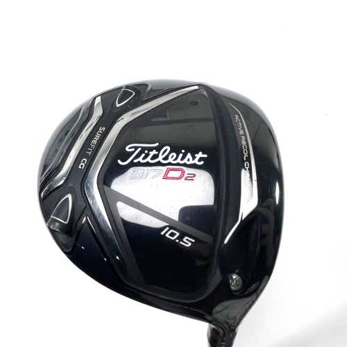 Titleist 917 D2 Driver 10.5* Fujikura 74 Stiff Graphite Mens RH