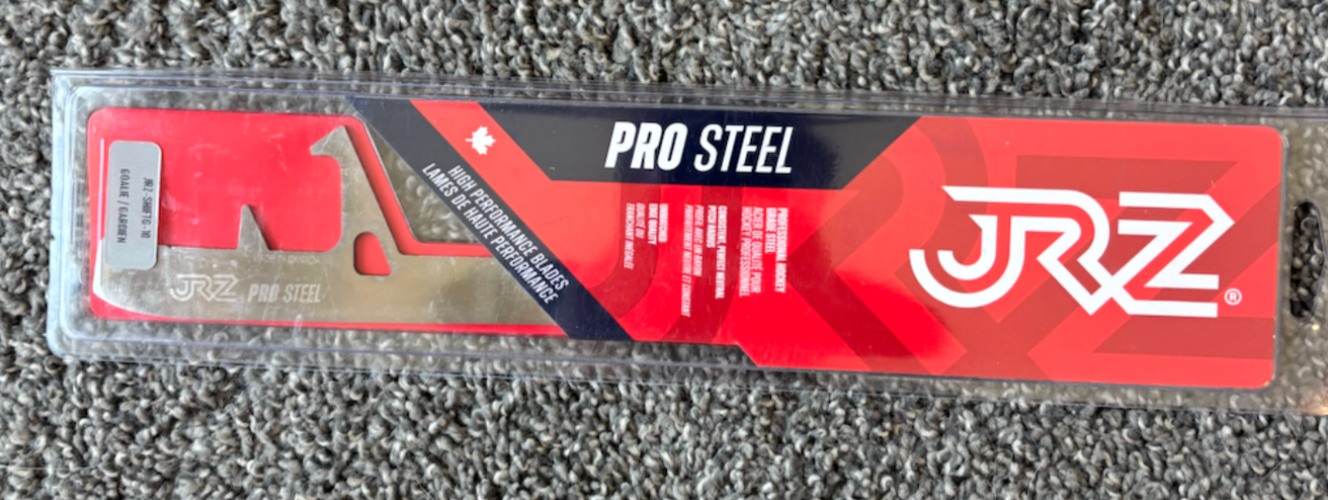 JRZ Goalie Skate Steel Blades - Sizes 7, 9, and 10