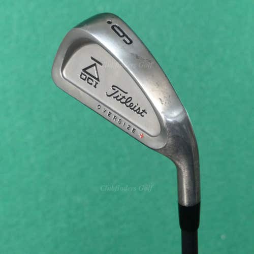 Titleist DCI Black Oversize+ Single 6 Iron Factory Select Lite Graphite Regular