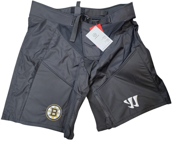 Warrior Custom Pro Stock Hockey Pant Shell Cover Black Senior XL New NHL Bruins (16225)