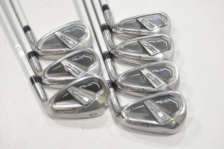 TaylorMade SIM2 Max OS 6-PW, AW, SW Iron Set Ladies 45g Right Graphite #229682