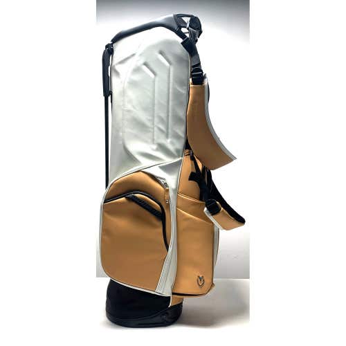 XXIO Vessel Latte Limited Edition Ladies Stand Bag White/Tan 6-Way Golf Bag