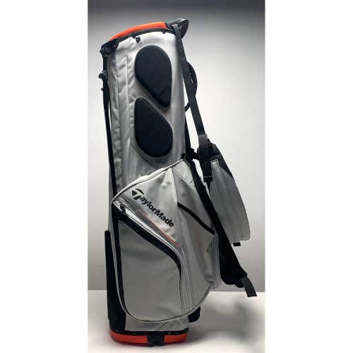 Taylormade Flex Tech Lite Stand Bag Grey 4-Way Divide Dual Strap Golf Bag