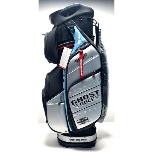 Ghost Golf GT-14 Dogfight Striker Edition Cart Bag Black 14-Way Single Golf Bag