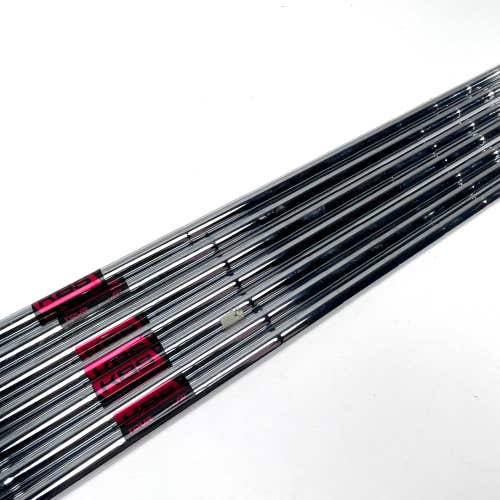 KBS Tour Stiff Steel Iron Set of 7 Shafts 34''-37.25''- Pull 0.355