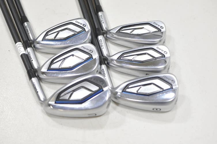 Ping G440 6-W, UW Iron Set Regular Flex Right Alta CB AWT Graphite #227648