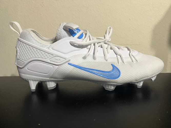 Nike Huarache 9 Elite Low SE LAX Lacross Cleats Men's Size 11.5 FV6130-103 White