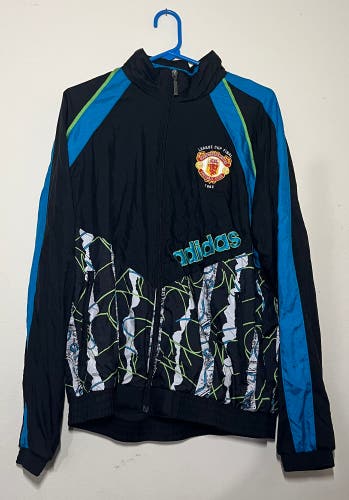 Adidas Manchester United 90 Woven Tack Jacket Men's Size Medium KD5815 $120 NWT