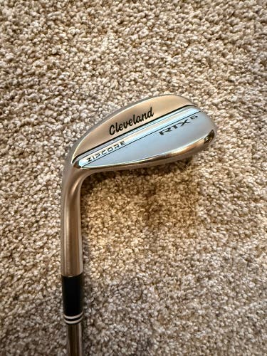 Men's Cleveland RTX 6 ZIPCORE Left Hand Wedge Wedge Flex 56 Degree Steel Shaft (Used)