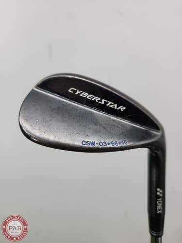 YONEX CYBERSTAR WEDGE 56*/10 STIFF TT DYNAGOLD 35" GOOD