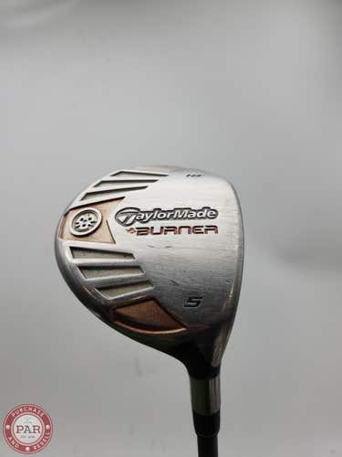 2007 TAYLORMADE BURNER 5 WOOD 18* STIFF REAX 70-S FAIR