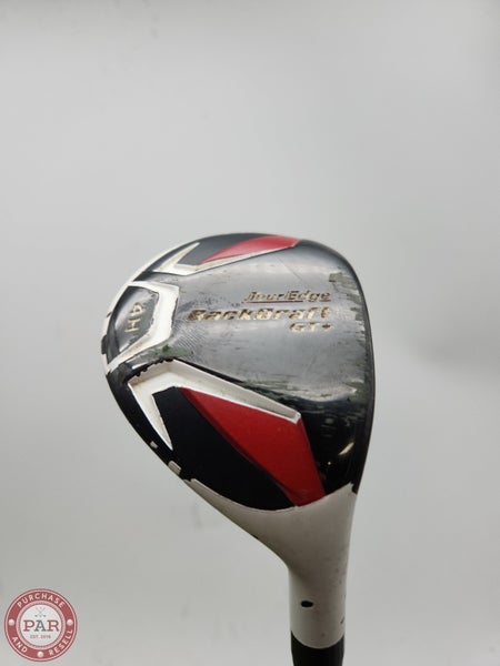 TOUR EDGE BACKDRAFT GT 4 HYBRID SENIOR STOCK GRAPHITE GOOD