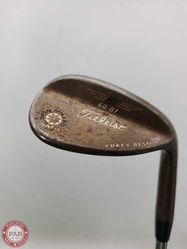 2011 TITLEIST VOKEY SM4 OIL CAN WEDGE 60* WEDGEFLEX VOKEY STOCK 34.5" GOOD
