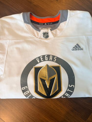 Adidas Vegas Golden Knights Pro Stock / Pro Return Practice Jersey (MiC) – Size 54