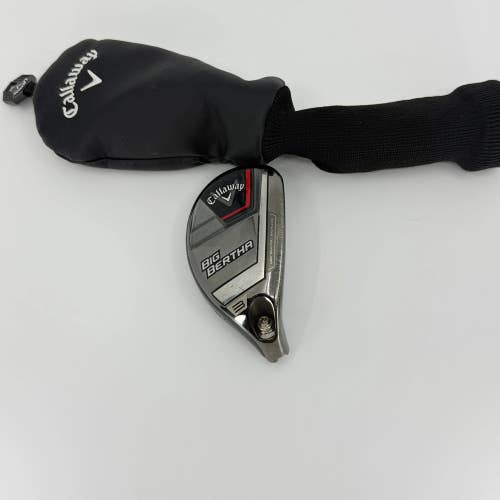 Callaway Big Bertha 23 19* 3 Hybrid Head RH Headcover Used Golf Club