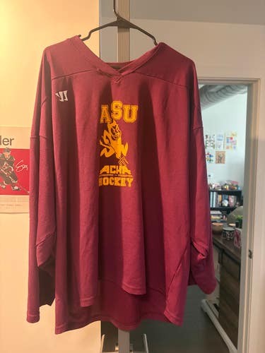 Men's ASU ACHA Practice Hockey Jersey (Used) - Warrior, Size: XL