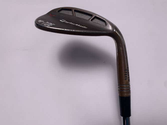 TaylorMade HI-TOE RAW Lob Wedge LW 60* KBS Hi-Rev 2.0 Wedge Steel Mens RH