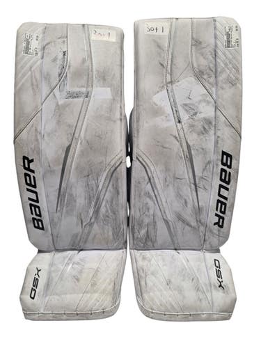 Used Bauer GSX Junior Goalie Leg Pads 30 +1 11742-S000511072