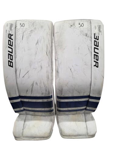 Used Bauer GSX Junior Goalie Leg Pads 30 Inch 11742-S000541370