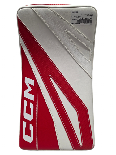 CCM EFLEX 7.5 Senior Goalie Blocker White/Red 11742-S000542689