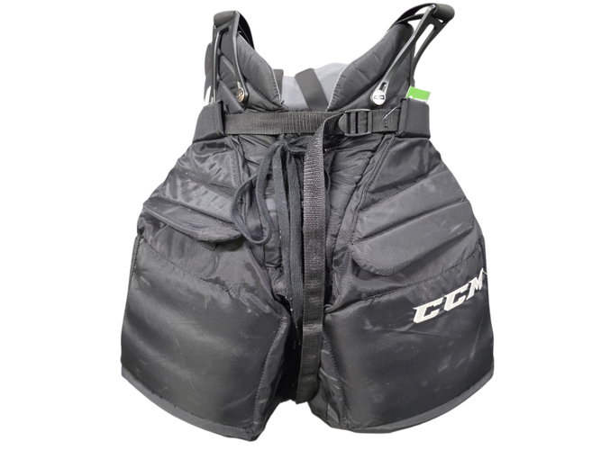 Used CCM PREMIER R1.9LE Senior Goalie Pant Black Size Small 11742-S000550286