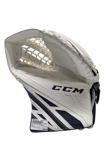 CCM E4.9 Intermediate Goalie Catcher White/Navy Blue 11742-S000548721