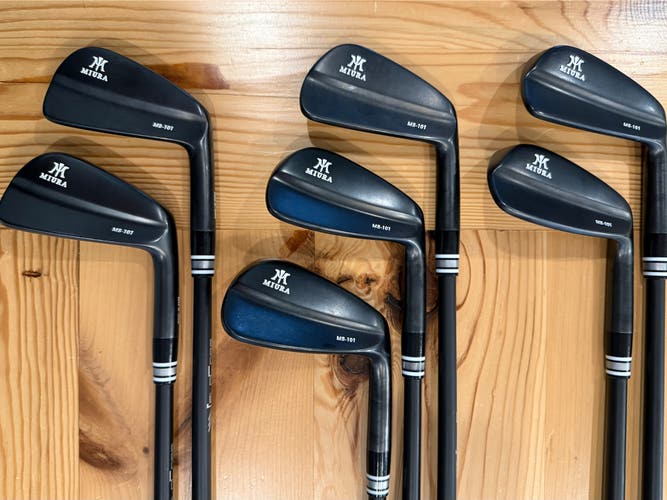 Miura MB-101 QPQ Iron Set w/ Fujikura Axiom 105X Shafts