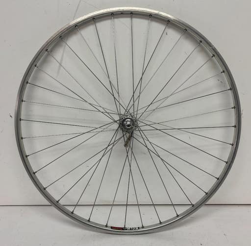 Vintage Sun Rims M13 II 36-Spoke Silver Aluminum 700C Road Bike Road Front Wheel