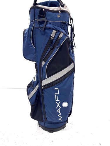 Used Maxfli BLUE Mens Cart Bag Navy Blue 11860-C000317562