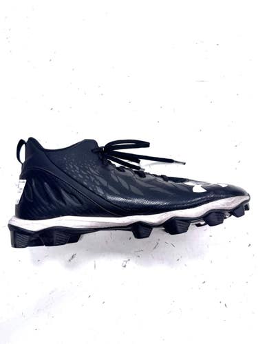 Used Under Armour Adult FB Cleats Black Senior 12 11860-C000317551