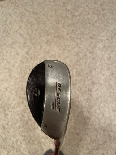 TaylorMade Hybrid Rescue Mid Right Handed Regular Flex 2H Graphite Shaft (Used)