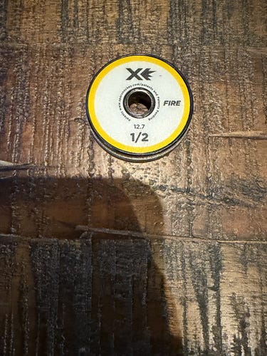 Sparx grinding wheel 1/2” FIRE - 100% remaining - new - never used