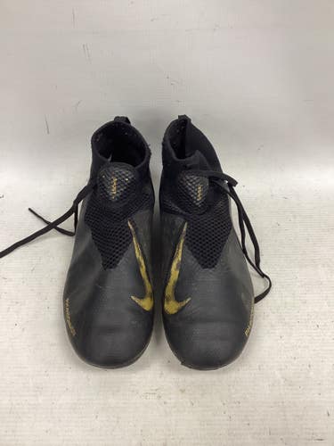 Used Nike PHANTOM VSN Soccer Cleats Black Junior 04 11851-S000054302