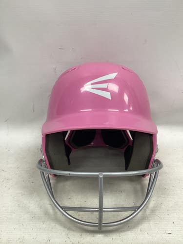 Used Easton ALPHA HELMET W MASK Batting Helmet w/Mask Pink One Size 11851-S000054248